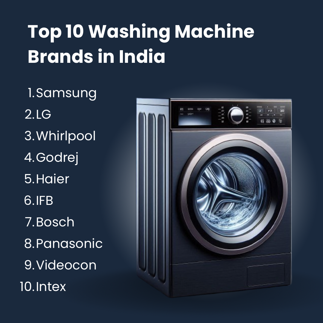 10 Best Washing Machine Brands in India (2024) Top Ten